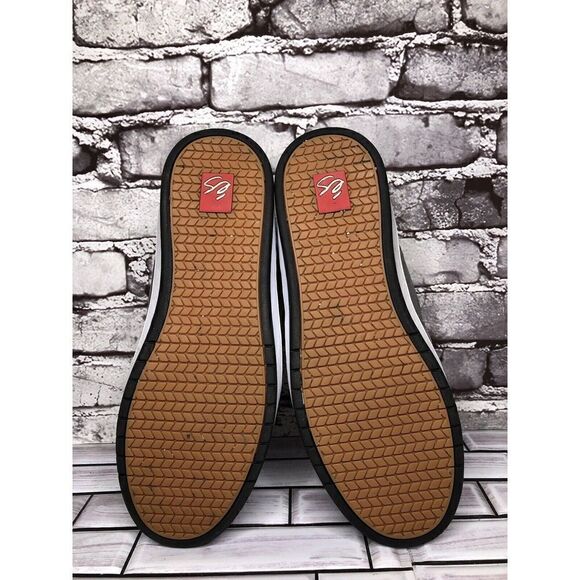 ES Accel Slim Mid Gray Suede Skateboarding Lace Casual Shoes Men Sz 10M US/43EU - Picture 16 of 16